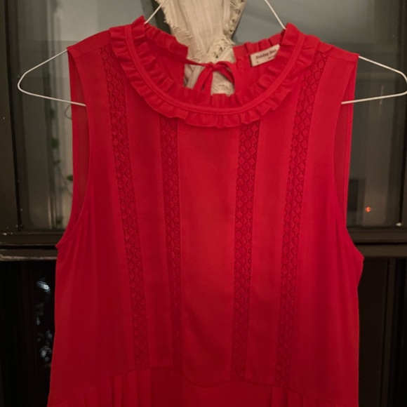 Aritzia Red flowy mini dress - Picture 3 of 3